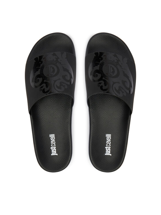 Just Cavalli Шльопанці Just Cavalli 80QA3SZ3 ZSE54 Чорний