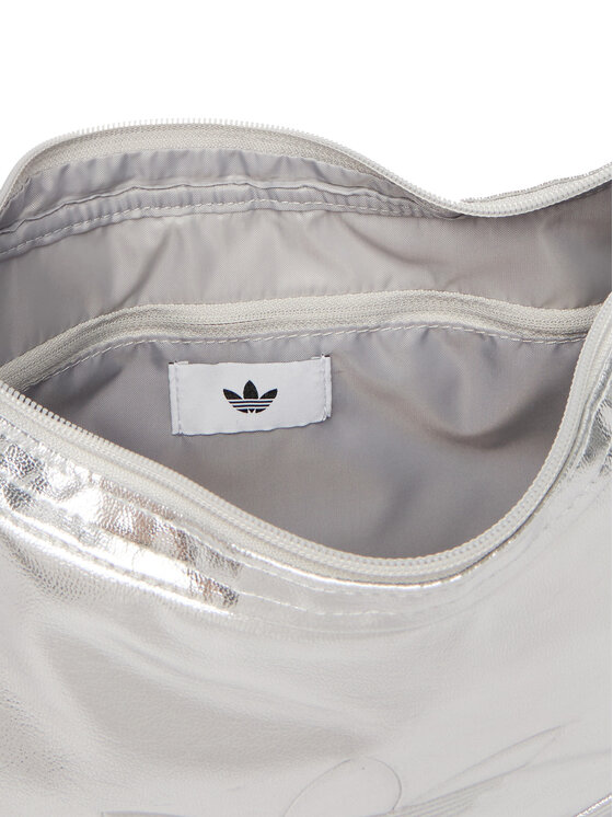 adidas Сумка adidas Adicolor Half Crescent Bag Metallic Pu KR1562 Срібний