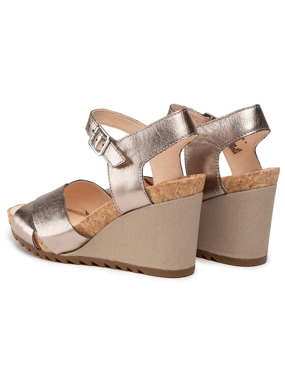 Clarks Sandali Clarks Flex Sun 261504324 Oro