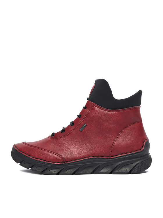 Rieker Botki Rieker CEO-55069-35 Czerwony