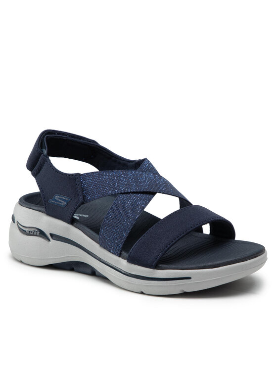 Skechers Sandale Skechers Go Walk Arch Fit 140226/NVY Bleumarin
