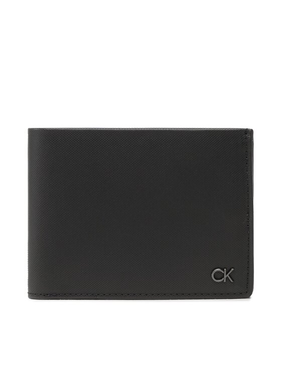 Calvin Klein Cartera Calvin Klein Ck Clean pq Trifold 10Cc W/Coin K50K510295 Negro