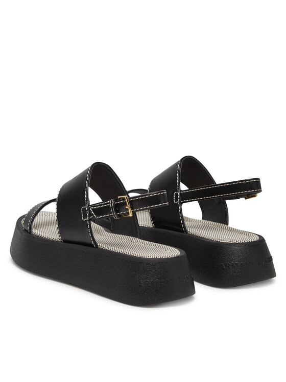 Armani Exchange Босоніжки Armani Exchange XDP054 XV921 00002 Чорний
