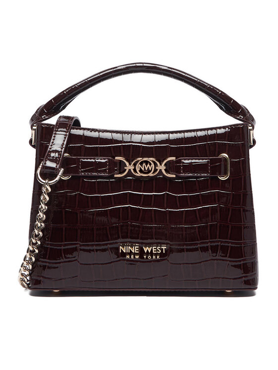 Nine West Táska Nine West EO-CITY GRACE-LDA9420 CROCO Barna