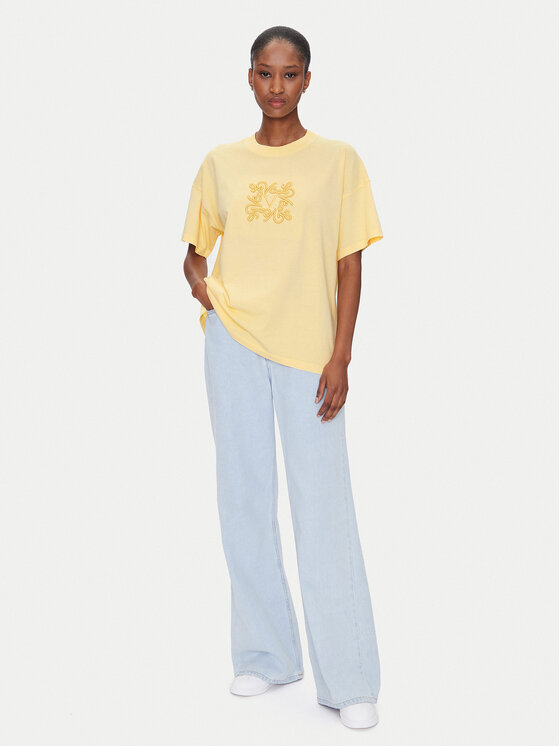 ViCOLO ViCOLO Футболка RD0119 Жовтий Regular Fit