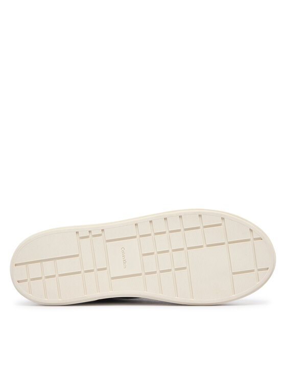 Calvin Klein Sneakers Calvin Klein Flatform Mid Laceup Lth Wl HW0HW03230 Negru
