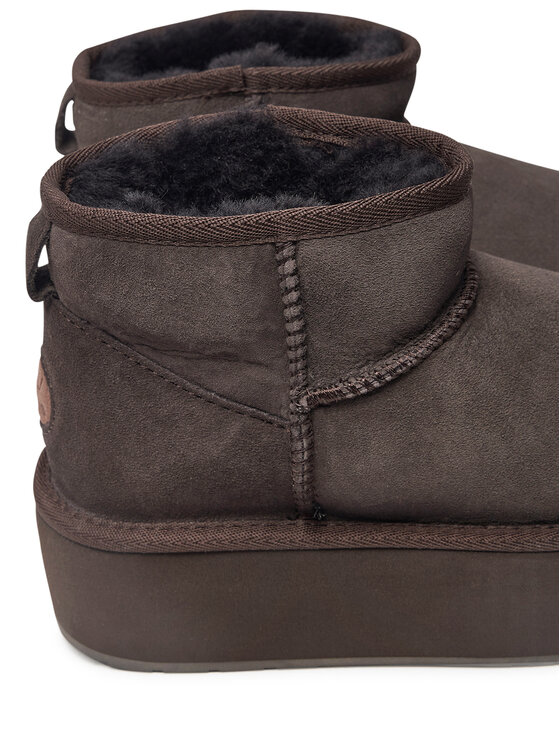 EMU Australia Śniegowce EMU Australia Stinger Micro Flatform W13082 Brązowy