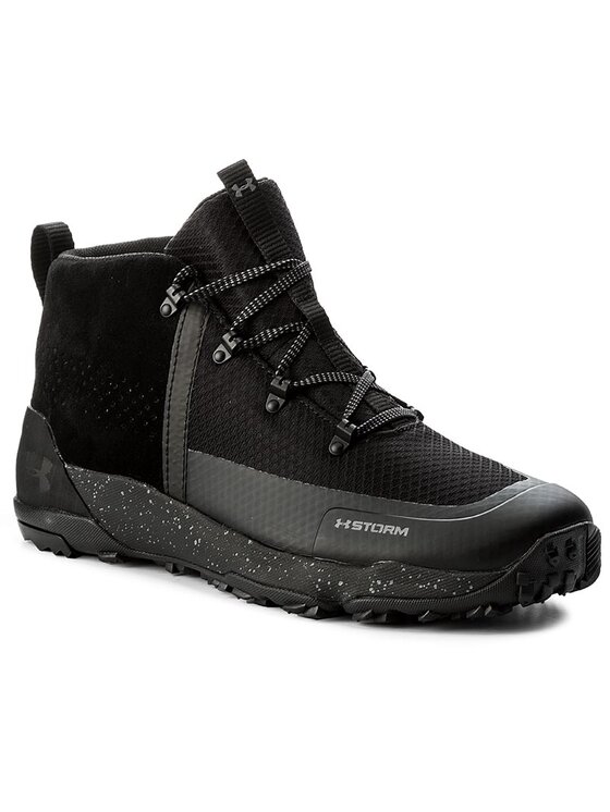 Under Armour Bakancs Under Armour Ua Burnt River 2.0 Mid 1299197-001 Fekete
