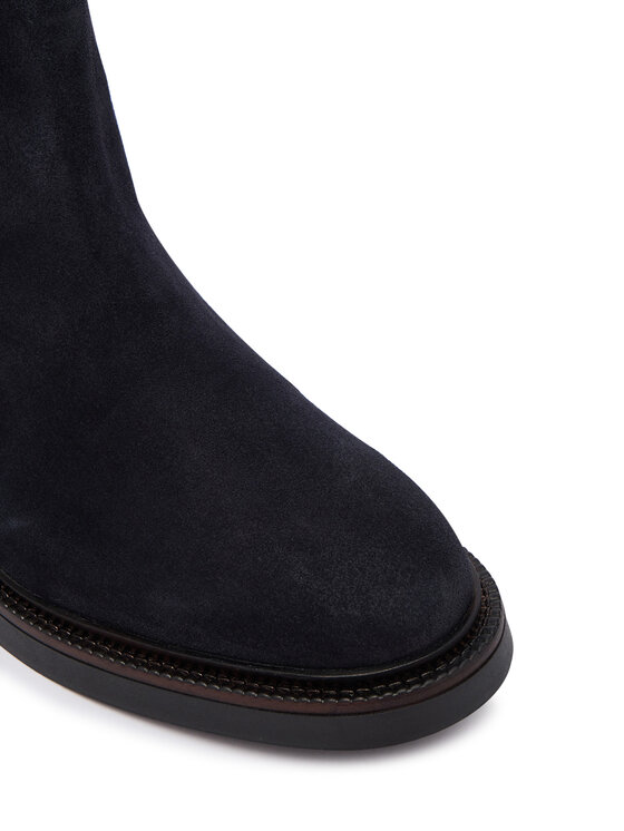 Tommy Hilfiger Ghete Jodhpur Tommy Hilfiger Corporate Casual Suede Chelsea FM0FM05952 Bleumarin