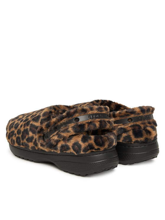 Crocs Тапочки Crocs Classic Unfurgettable Animal Clog 212002 Коричневий