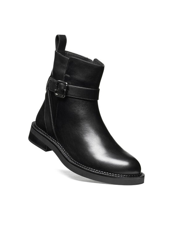 Geox Μποτάκια Geox D Serilda D66WYB 43 C9999 Μαύρο