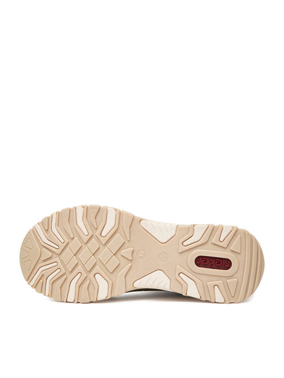 Rieker Botines planos Rieker CEO-M9610-54 Caqui