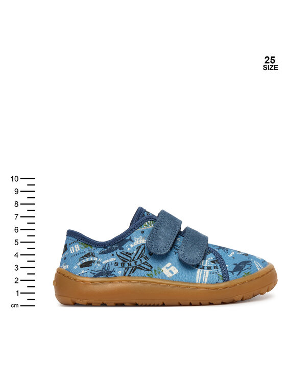 Froddo Тапочки Froddo Barefoot Canvas G1700440-6 S Голубий