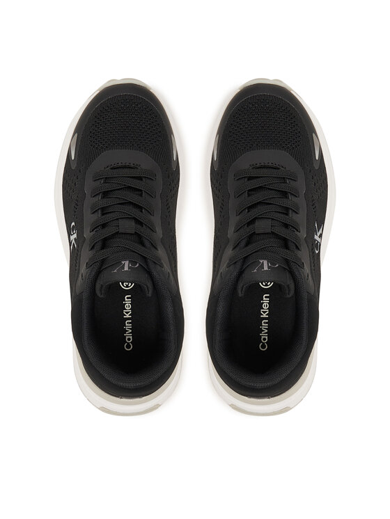 Calvin Klein Sneakersy Calvin Klein Low Cut Lace-Up V3X9-83311-1903 S Czarny