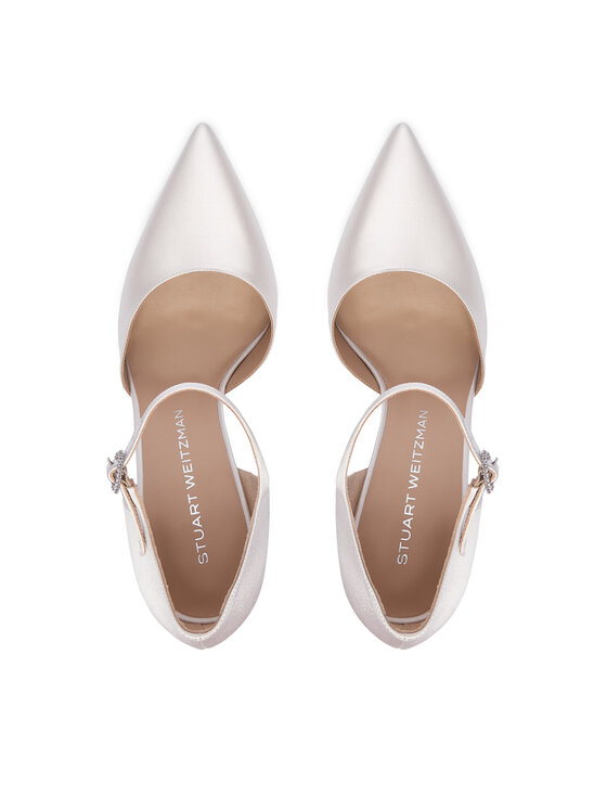 Stuart Weitzman Туфлі на шпильці Stuart Weitzman Ksngtn Pump 100 SN111 Кремовий