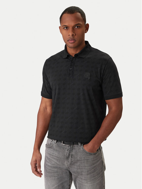 KARL LAGERFELD KARL LAGERFELD Polo 745071 561251 Negro Regular Fit