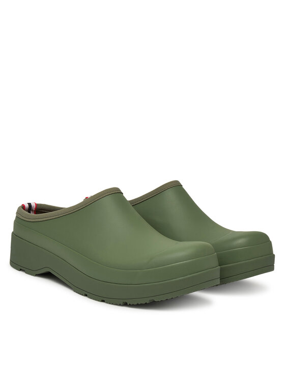 Hunter Гумові чоботи Hunter Play Clog MFF9052RMA Зелений