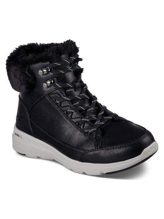 Skechers Черевики Skechers Glacial Ultra Cozyly 144178/BLK Чорний