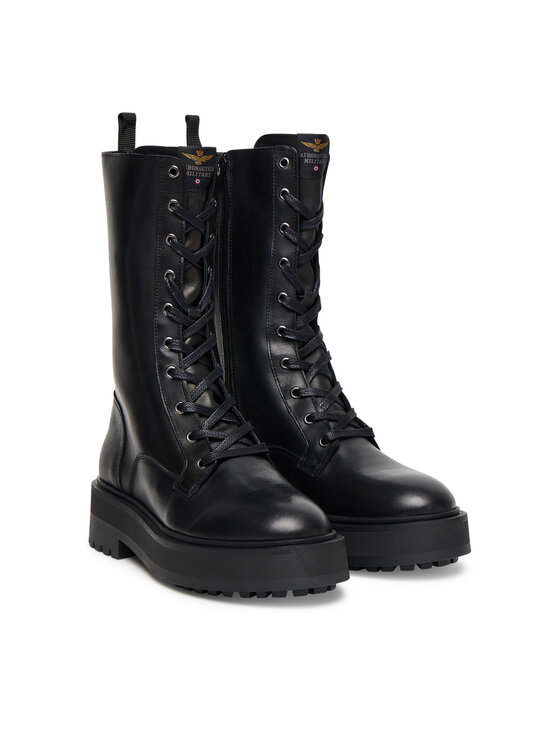 Aeronautica Militare Outdoorová obuv Aeronautica Militare 252SC0313DPL00254 Čierna
