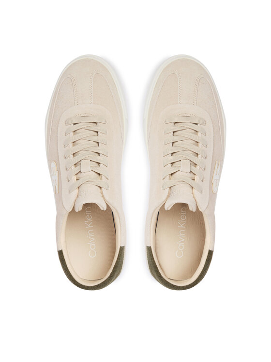 Calvin Klein Sneakers Calvin Klein Low Pro Cups Wt Suede Mg HW0HW03144 Bej