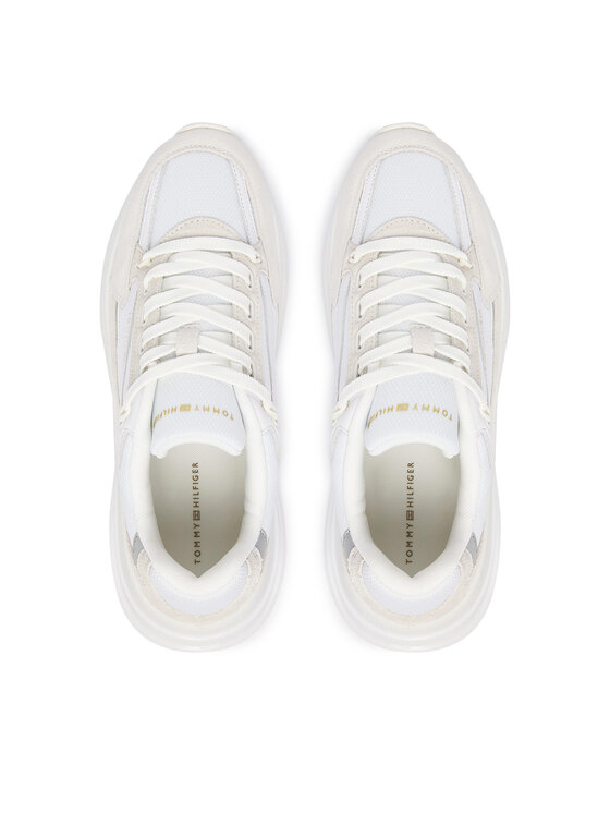 Tommy Hilfiger Zapatillas Tommy Hilfiger Th Sporty Chic Runner FW0FW09187 Blanco