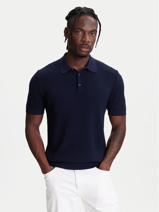 United Colors Of Benetton United Colors Of Benetton Polo 1198U301H Tamnoplava Regular Fit