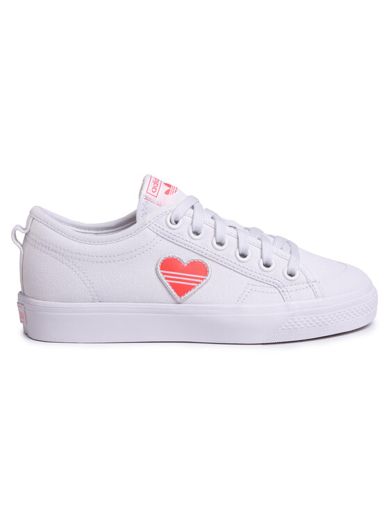 adidas Sneakersy adidas Nizza Trefoil W EF5074 Biela