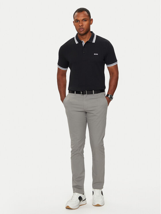 BOSS Boss Polo Paddy 50469055 Crna Regular Fit
