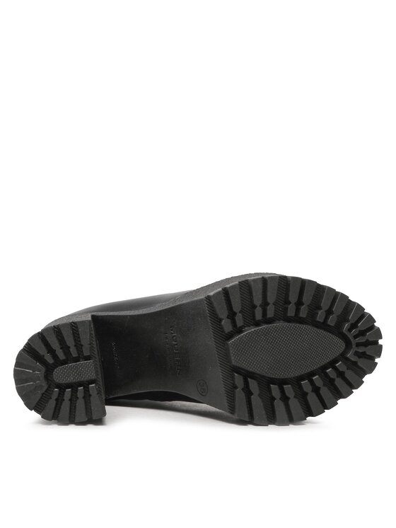 Altercore Šnurovacia obuv Altercore Angelina Vegan Čierna