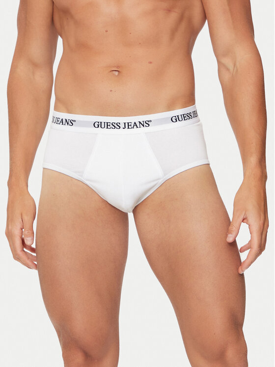 Guess Jeans Guess Jeans Apatinių šortų komplektas M4BZ43 K6YW1 Balta
