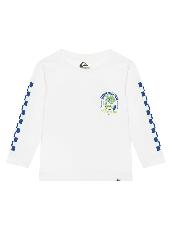 Quiksilver Quiksilver Camiseta Ev Bloomsday EQKZT03572 Blanco Regular Fit