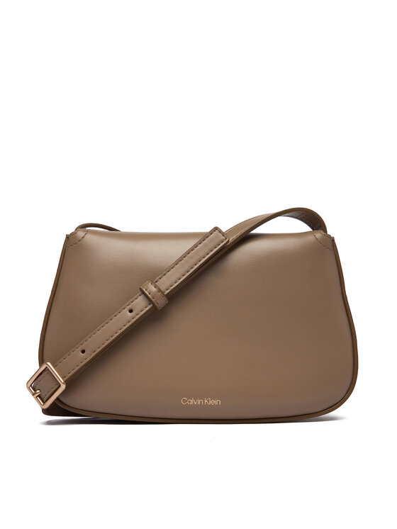 Calvin Klein Ročna torba Calvin Klein Ck Flap Camera Bag LV04F3421G Bež