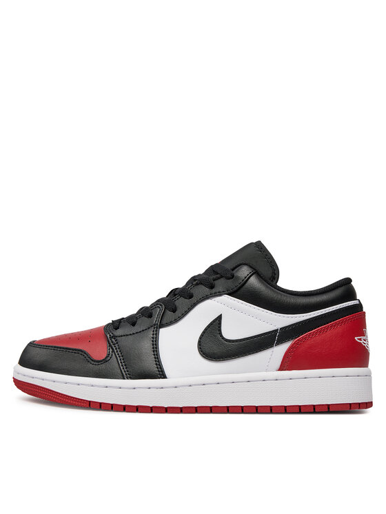 Nike Sneakersy Nike Air Jordan 1 Low 553558 161 Čierna
