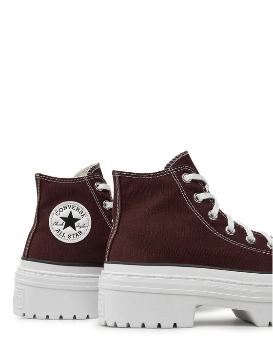 Converse Scarpe da ginnastica Converse Chuck Taylor All Star Lugged Heel Platform A09401C Bordeaux