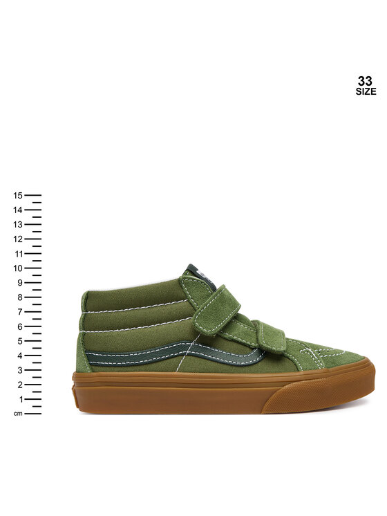 Vans Tenisice Vans Sk8-Mid Reissue V VN000CYRGRK1 Tamno zelena