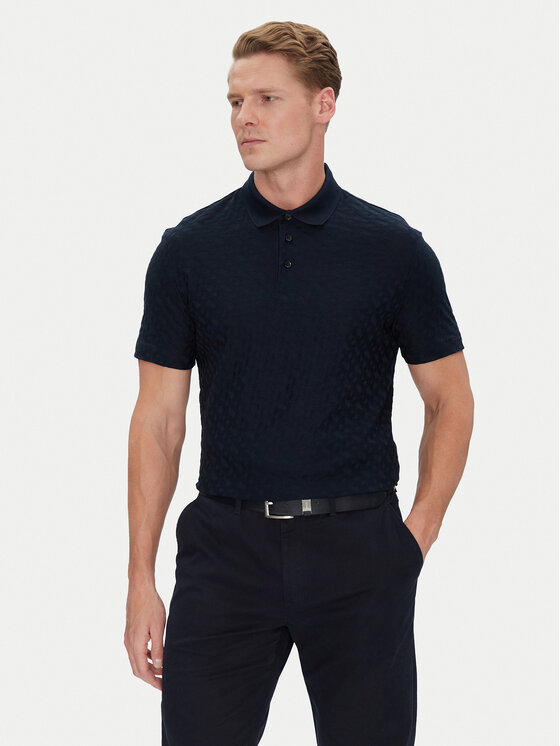 BOSS BOSS Поло H-Pack 80 50537132 Cиній Regular Fit