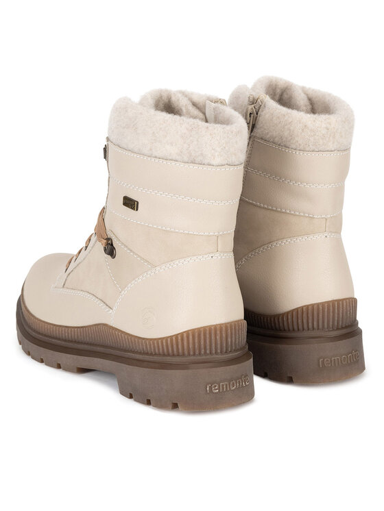 Remonte Botines planos Remonte D0C77-60 Beis