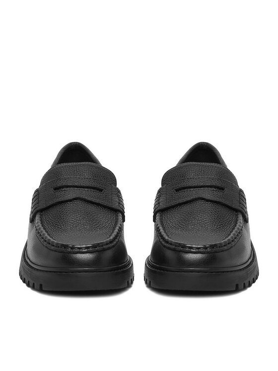 Guess Jeans Loafersy Guess Jeans EO-FOX-04 MI08 Černá