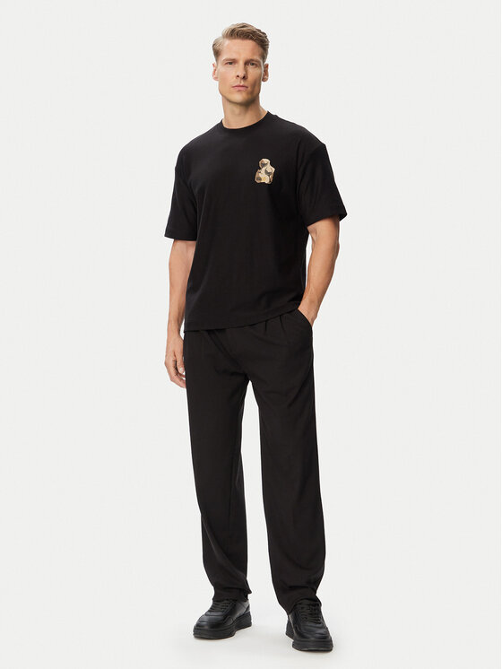 HUGO HUGO Camiseta Detzi 50563795 Negro Relaxed Fit