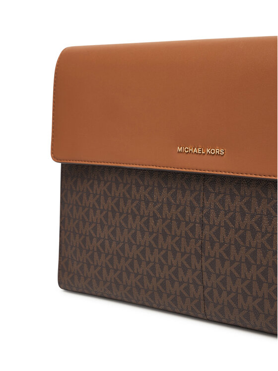 MICHAEL Michael Kors Custodia per PC MICHAEL Michael Kors 32F5GJ6T6B Marrone scuro