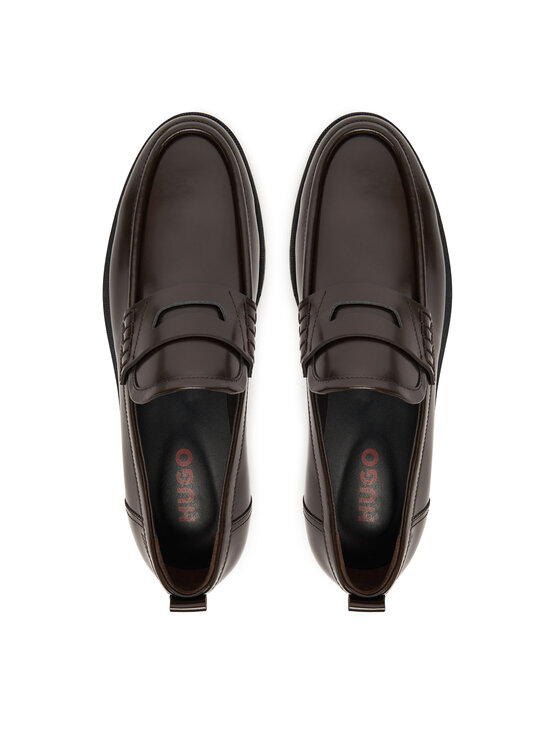 HUGO Mokasíny HUGO Varian 50548591 Hnědá