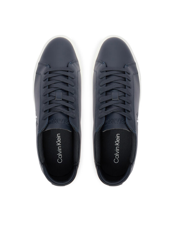 Calvin Klein Sneakers Calvin Klein Basket Cupsole Laceup Lth Ml YM0YM01460 Bleumarin