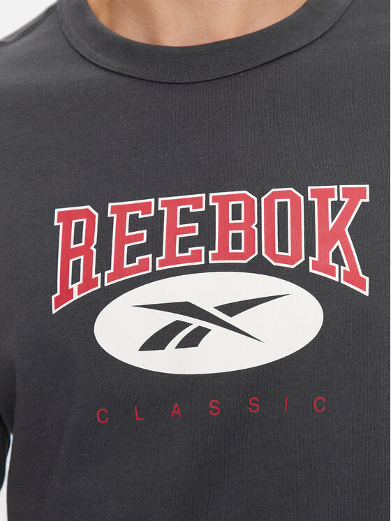 Reebok Reebok Marškinėliai Archive Essentials IL8793 Pilka Regular Fit