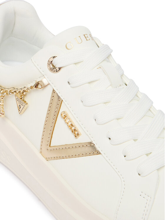 Guess Снікерcи Guess FLTBTT LEA12 Білий