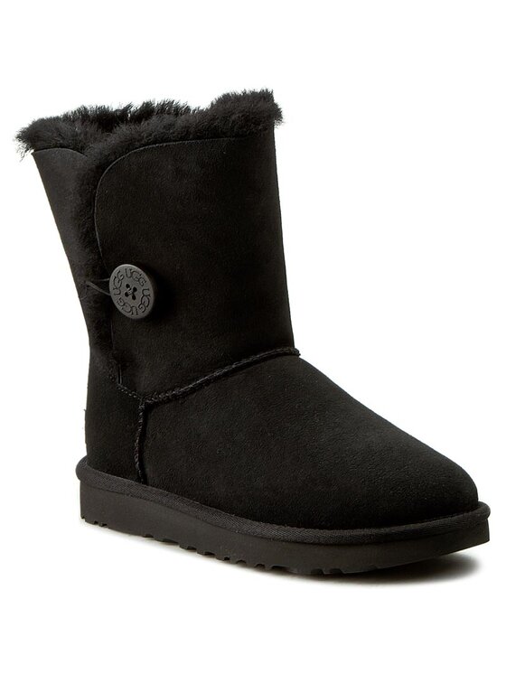 Ugg Śniegowce Ugg W Bailey Button II 1016226 Czarny
