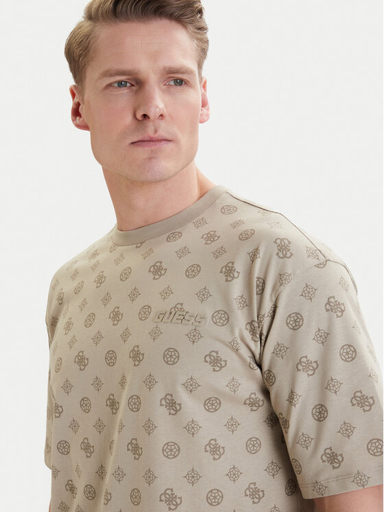 Guess Guess Футболка Z6GI07 K2852 Бежевий Relaxed Fit