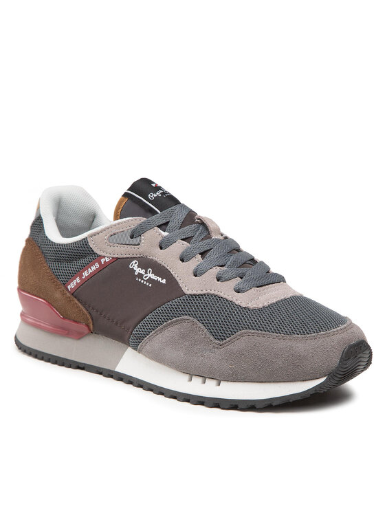 Pepe Jeans Tenisice Pepe Jeans London One Tonal PMS30873 Siva