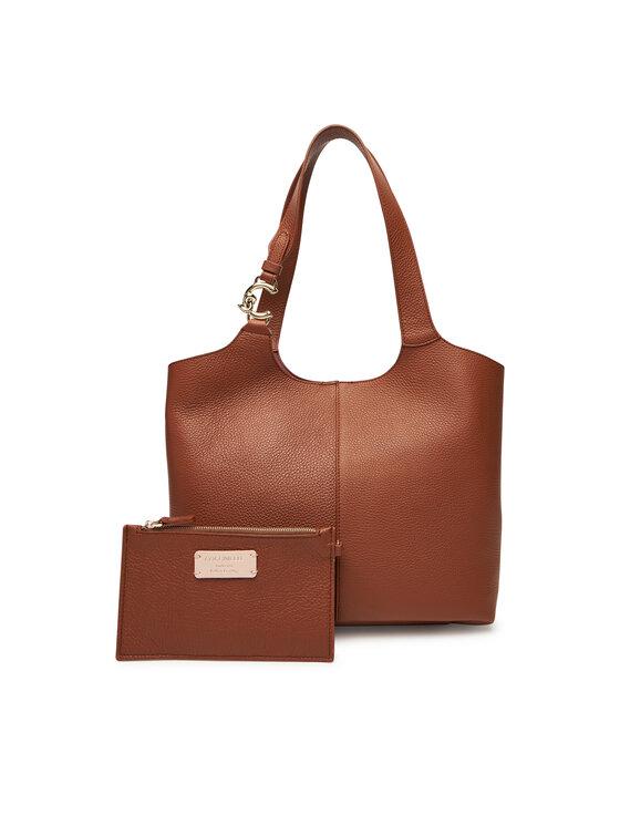 Coccinelle Сумка Coccinelle Hand Grained L E1 SHA 11 02 01 Коричневий