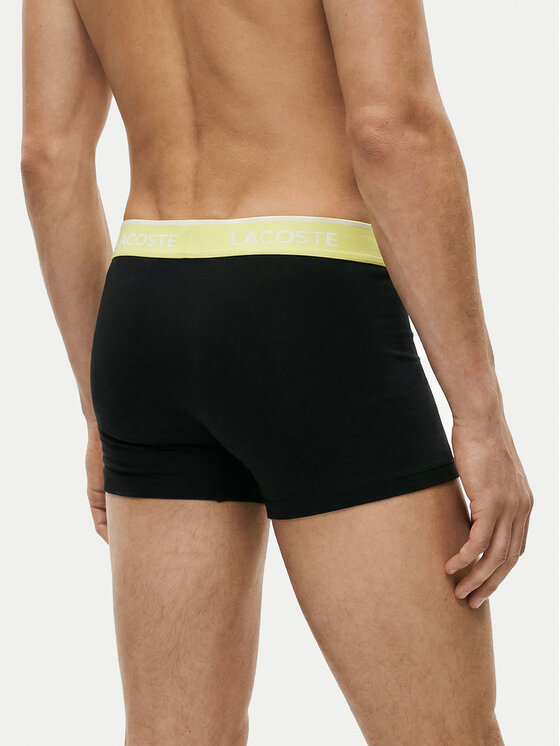 Lacoste Lacoste Conjunto de calzoncillos boxer 5H1297 Negro