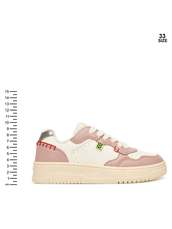 Geox Sneakersy Geox J Lestrella J56NLC 000BC C0674 S Biela